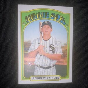 Andrew Vaughn Rookie Baseball Card